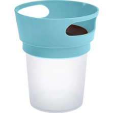 Babyjem Dökülmeyi Önleyen Alıştırma Kabı - Mavi Iksir