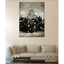Owl Bag Sons Of Ananrchy Grup Poster Desenli Tasarım Duvar Halısı