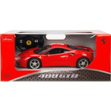 1:14 Ferrari 488 Gtb Uzaktan Kumandalı Işıklı Araba Kırmızı