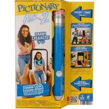 Pictionary Air Aile Çizim Oyunu, Akıllı Cihazlara Bağlanır, 8 Yaş ve Üzeri İçin GXD36