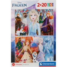 Clementoni - 2x20 Parça Puzzle Frozen 2