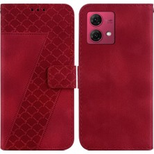 Bdt Shop Motorola Moto G84 5g Pu Deri Kart Yuvası Fonksiyonu Cüzdan Desen (Yurt Dışından)