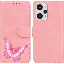 Bdt Shop Xiaomi Poco F5 Kelebek Flip Folio Kapak Renk Baskılı Cüzdan (Yurt Dışından)