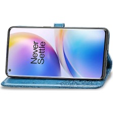 Bdt Shop Oneplus 8 Için Kılıf Pro Darbeye Deri Kılıf Zarif Desen Basit (Yurt Dışından)