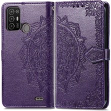 Bdt Shop Zte Blade Simple Basit Iş Zarif Desen Deri Kılıf Flip Case (Yurt Dışından)