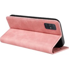 Bdt Shop Samsung Galaxy A71 4g Pu Deri Koruyucu Folio Cüzdan Manyetik (Yurt Dışından)