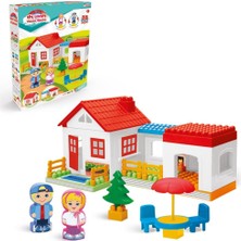 Fen Toys 03135 Tek Katlı Ev Blokları 36 Parça -Dede