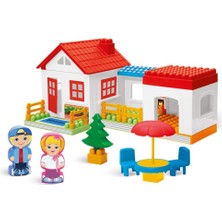 Fen Toys 03135 Tek Katlı Ev Blokları 36 Parça -Dede