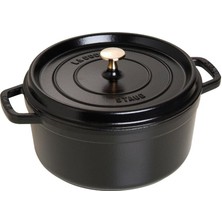 Staub La Cocotte Döküm Tencere Siyah 26Cm