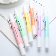 Mingjinshop3 Et Of Çift Başlı Floresan Fosforlu Marker Marker Pastel Cetvel Kalemi Öğrenci Okul Ofis Malzemeleri (Yurt Dışından)