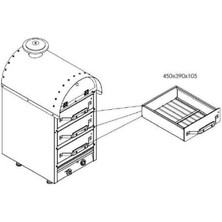 Omake Elektrikli 3 Çekmeceli Kumpir Fırını