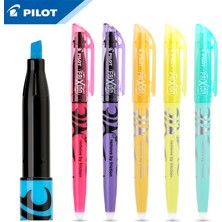 Mingjinshop3 6 Adet Karışık Renk Stili Pılot Sw-Fl Frixion Silinebilir Fosforlu Kalem Pastel Renkli Floresan Marker Peolors Japonya (Yurt Dışından)