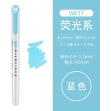 Mingjinshop3 1 Adet Mbl Tarzı Zebra Fosforlu Kalem, Çift Kafa Fosforlu Kalemler Çocuklar Için Sevimli Sanat Mark Kalem Grafiti Boyama Kırtasiye Okul Sanat Malzemeleri (Yurt Dışından)