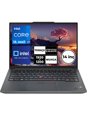 Lenovo Thinkpad E14 Gen 5 I7-13700H 16 GB 512 GB SSD 14" Wuxga Freedos 21JLS2TUL1 Bt0