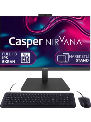 Casper Nirvana A60.1235-BV05R-V Intel Core i5-1235U 16GB RAM 500GB NVME SSD GEN4 Windows 11 Pro