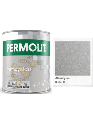 Permolit Isıya Dayanıklı Dekoratif Yaldız Boya Alüminyum 0.250 Lt.