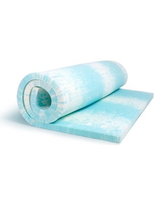 Omisilli Visco Ortopedik Yatak Pedi & Yatak Şiltesi Yıkanabilir Fermuarlı Yatak Pedi Şiltesi