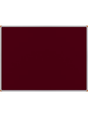 Panda 60 x 90 cm Bordo Kumaş Kaplı Alüminyum Çerçeve O 153