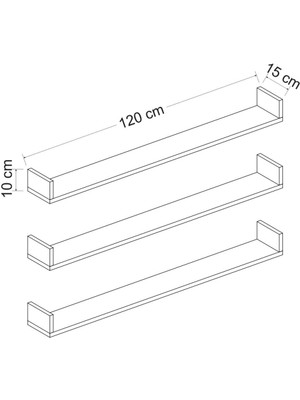 Asude Duvar Rafı 3lü Çırağan