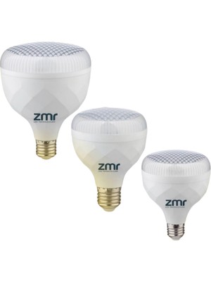 Zmr 30W Beyaz Kristal Camlı T-Bulb LED Ampul ZMR-111