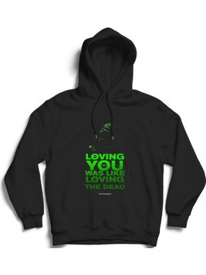 The Fame Type O Negative, Loving You, Rock Metal Müzik Grubu Kapüşonlu Sweatshirt Hoodie