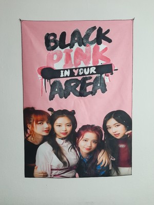 Owl Bag Kpop- Black Pink - In Your Area Tasarım Duvar Halısı