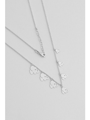 So CHIC Bereketli Yolculuk 18 Ayar Rose Altın Kaplama 45 Cm Gümüş Kolye