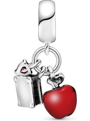 Nur Silver Sandık Elma Gümüş Charm NUR-BL01293