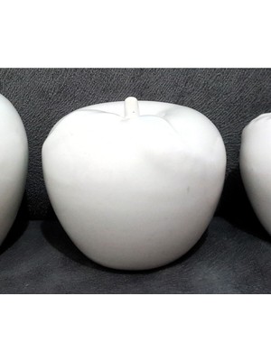 Morlalem 10CM Elma Silikon Kalıp K-890, Kokulu Taş Sabun Alçı Mum Kalıbı