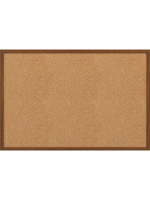 Panda 60X90 cm Mdf Çerçeve Mantar PANO-PAN103 Estetik ve Dayanıklı Kullanım İçin