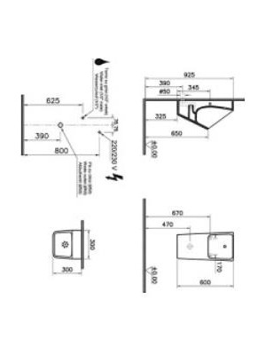 Vitra S20 5461B003-5598 Rim-Ex - Temassız - Arkadan Su Girişli - Beyaz