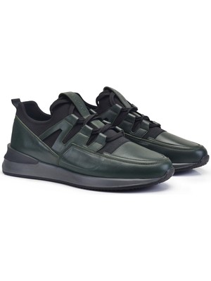 Nevzat Onay Yeşil Bağcıklı Erkek Sneaker Ayakkabı