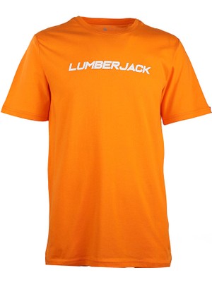 Lumberjack Erkek Tişört Antler-B 11ID5055 Turuncu