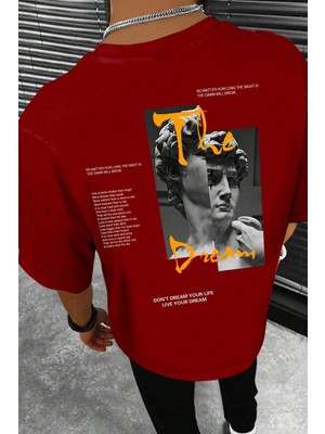 Only Trendwear  Unisex The Dream Baskılı Tasarım Tshirt