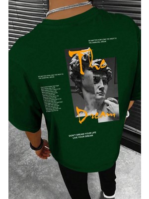 Only Trendwear  Unisex The Dream Baskılı Tasarım Tshirt