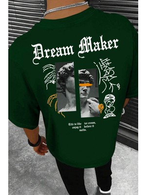 Only Trendwear  Unisex Dream Maker Baskılı Tasarım Tshirt