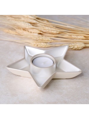 Selim Evora Tealight Mumluk Inci