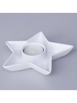 Selim Evora Tealight Mumluk Beyaz