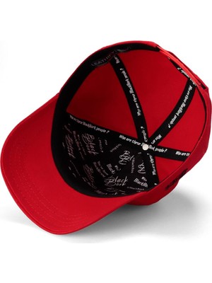 Black Börk V1 Baseball Aslan - 13 Kod Logolu Unisex Kırmızı Şapka (Cap)