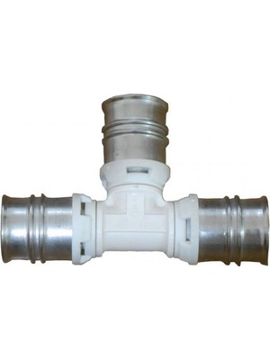 Fraenkische Fränkısche Alpex-Duo Xs T-Parçası, Ppsu 20*2,0-16*2,0-20*2,0 mm  Fitting Paket (10 Adet) 82820330