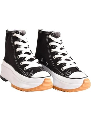 ModaOnn Kadın Rahat Kalıp Kalın Tabanlı Spor Ayakkabı Sneaker