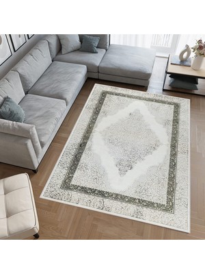 Eliana Home Dijital Baskı Yıkanabilir Kaymaz Taban Salon Halısı ve Yolluk  LNA0775