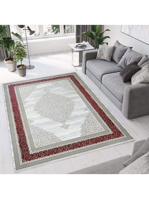 Eliana Home Dijital Baskı Yıkanabilir Kaymaz Taban Salon Halısı ve Yolluk  LNA0771