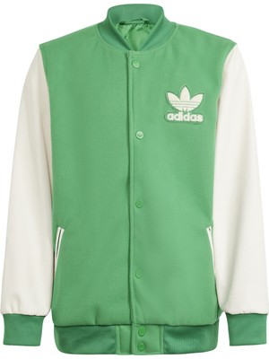 adidas AIN8403 Adidas Vrct Jacket &amp;ccedil;ocuk Ceket Yeşil