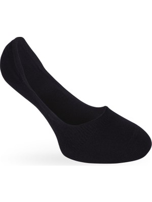 Merry Secrets Kadın 3'lü Paket Modal Slikonlu Dikişsiz Babet Çorap