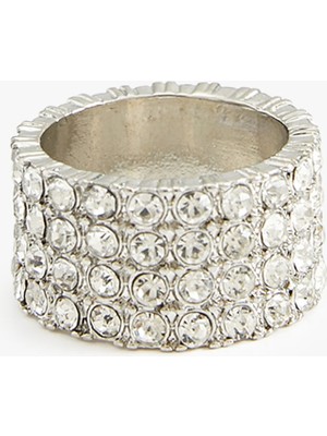 Koton Kristal Taşlı Yüzük Çinko Alaşım