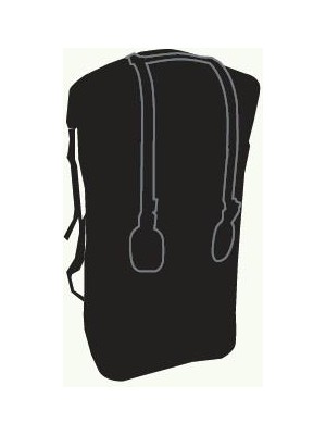 Jr Gear Bomber Pack Su Geçirmez Çanta 75 Litre-Siyah