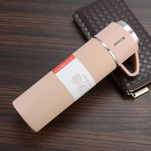 Vacuum Flask Set Üç Bardaklı Termos Seti