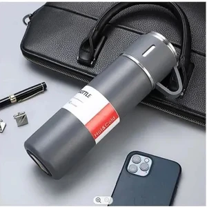 Vacuum Flask Set Üç Bardaklı Termos Seti