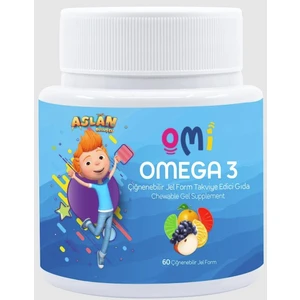 Omega-3 60 Çiğnenebilir Jel Form